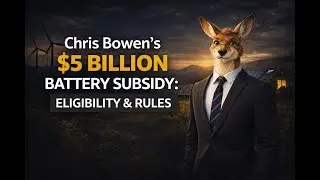 Chris Bowen&rsquo;s $5 Billion Battery Subsidy: Eligibility & Rules