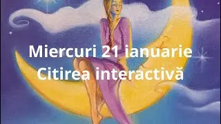 Miercuri 21 ianuarie 😘❤️🤗 citirea interactivă!!