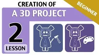 Lesson02📗- CREATION OF A 3D PROJECT