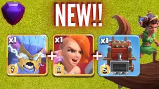 New Super Yeti and Super Valk Combo is Perfect with RootRiders and Log launcher in Legends League 💥