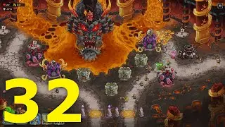 Kingdom Rush 5: Alliance | Миссия 32 — Пещера Огненного Дракона | Три звезды | Невозможный уровен...