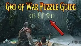 God of War River Pass Spike Trap Puzzle and Spinning Gear Puzzle