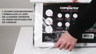 Tutoriel Partie 1/5 - Comment ouvrir et pr&eacute;parer votre Compactor | COMPACTOR &reg;
