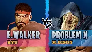 SF6 ▰ Ryu ( EndingWalker ) Vs. M.Bison ( Problem X )『 Street Fighter 6 』