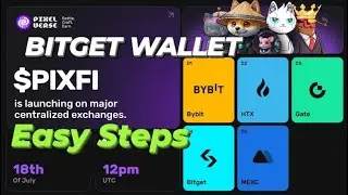 How to connect Bitget wallet for Pixelverse AirDrop