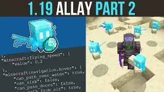 Minecraft 1.19 The Allay Bedrock Beta Part 2!