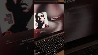 Drake - Ceces Interlude #lyrics #drake #lyricvideo #music #macbookpro