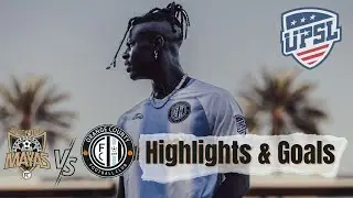OCFC vs Escodido FC UPSL Match HIghlights & Goals