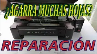 Impresora🖨️Epson toma muchas📄Hojas al imprimir | Solución | L210 L220 L350 L355 L380 XP-211 M200 etc