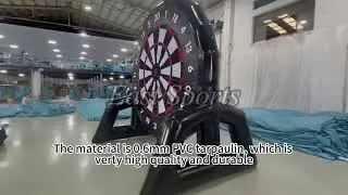 Inflatable football dart for kids party play games#inflatablegame #footballgame