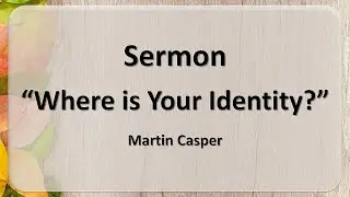 2025-10-18 Where is Your Identity