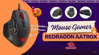 Mouse Gamer Redragon Aatrox M811-RGB Review | Vale a pena?