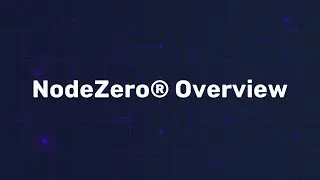 NodeZero&reg; Offensive Security Platform in 90 seconds