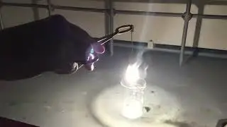 Burning Magnesium is a HIGH ENERGY Reaction!