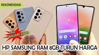 HARGA TURUN! 5 HP Samsung RAM 8GB TURUN HARGA Januari 2023