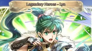 (FEH) Fire Emblem Heroes - Rolling 100 Orbs! Legendary Lyn Banner - 4 Banner Units Rolled!