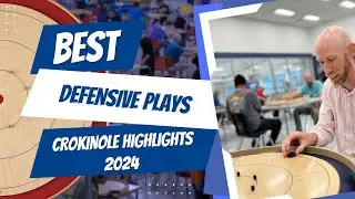 Competitive Crokinole 2024 Highlights: Defensive Plays