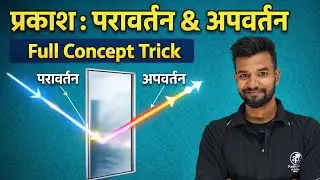 प्रकाश का परावर्तन | Light Reflection Class 10 Physics | परावर्तन के नियम व प्रश्न | Board Exam 2026