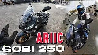 ARIIC X GOBI 250 , BAYANGAN ADV 250 ,ADVENTURE SKUTER 250 BUATAN CHINA 