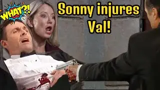Nina Leans On Val, Sonny Gets Jealous & A.tt.ac.ks! General Hospital Spoilers