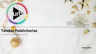[FM 104.3] Urbana Play · Tandas - 25 de Diciembre del 2025