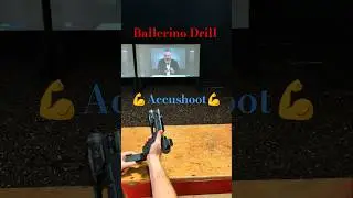 Who Shoots First? Ballerino Drill Accushoot Glock 17
