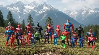 AVENGERS SUPERHERO STORY, MARVEL SPIDER-MAN VS IRONMAN, HULK VS THANOS VS CAPTAIN AMERICA FULL MOVIE