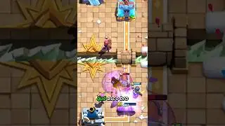 No s&eacute; c&oacute;mo gane est&aacute; partida en Clash Royale 🤣🤣 #clashroyale #clashroyalememes