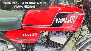 RARA YAMAHA RX125 2 TEMPOS EMBELEZADA PARA SUA GARAGEM À VENDA AGORA EM 2025 EM SP! CONTATO FIXO.