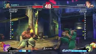 Daigo [Ryu] vs AOI MOMO [Bison] SSF4 Japanese Online Ranked Matches - TRUE-HD