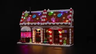 LED-beleuchtungsset f&uuml;r LEGO&reg; Festive Gingerbread House 40809