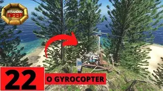 COMO FAZER helic&oacute;ptero tutorial gyrocopter porta avioes final Stranded Deep MestreGames