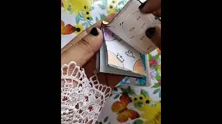 Blue 💙 journal ✨🌷 Handmade journal 🫧🌈#viral #diy #journal #shorts #blue #handmade #asmr