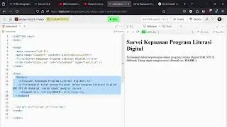 Membuat Halaman Web Survei - RPL YPI