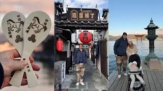 Wholesome New Years in Hiroshima (Miyajima, Okonomiyaki, 'A Bomb' Dome) Pro Rugby Player Vlog
