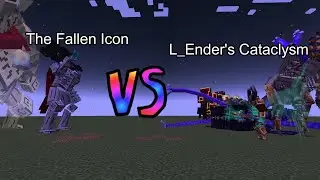 The Fallen Icon vs L_Ender's Cataclysm  Minecraft  Mob Battle