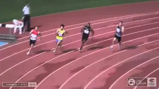 Mens 200m FINAL - Queensland Track Classic 2016