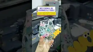 What Machine Can Print Transparent Materials? #digitalprinting #bottleprinting #printindustry