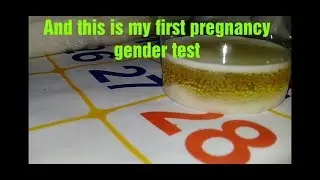 Pregnancy test with baking soda||Gender test with baking soda||Baking soda gender test