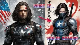 СУПЕРГЕРОИ MARVEL и DC | КАТАНА НИНДЗЯ | ВСЕ ПЕРСОНАЖИ | ДВИЖЕНИЕ ИИ