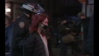 Protesters in NYC to count votes