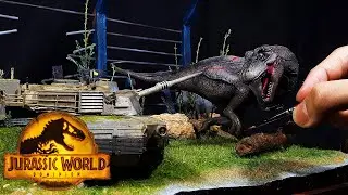 How To Make T-rex  Diorama / Clay