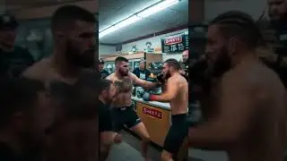 Weird Ai UFC fight in sheetz cafe