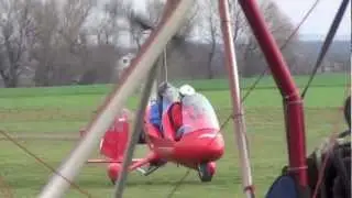 Prvi letovi žirokoptera Apollo AG-1 na Zemun Polju (HD)