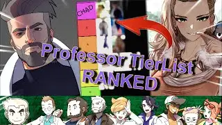 ALL Pokemon Professors RANKED  including NEW CHAD Professor Turo & Sada Pokemon Scarlet Violet