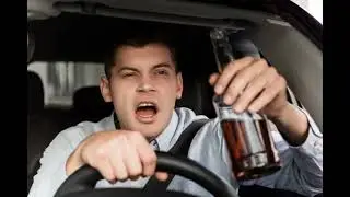 Bărbat beat la volan