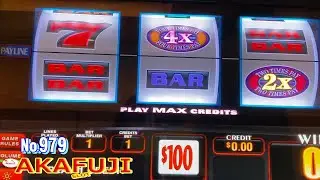 INFERNO🎰 High Limit Slots, $50 Triple Stars, $100 Double Double Gold Slot 赤富士スロット 地獄編