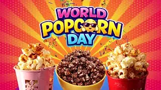 Popcorn Day - Khao aur Khilao aur maze karo aur Khush raho...Movie ho ya match—Popcorn chaiye sabko.