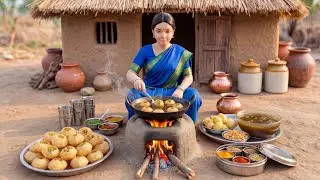 Miniature Doll Cooking Pani Puri ASMR | Indian Miniature Tiny Kitchen Story