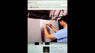 Demetri Martin Drawing With Both Hands